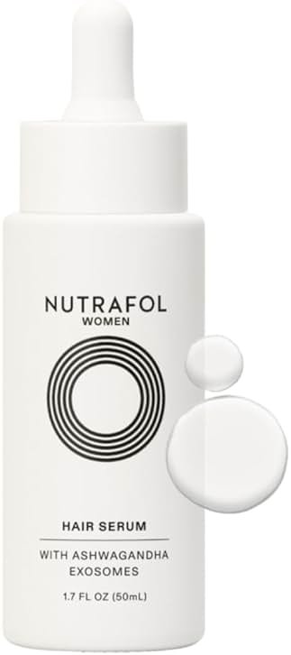 Nutrafol Women's Hair Serum, Supports Visibly Thicker and Stronger Hair, Vegan, Lightweight and Fast-Absorbing. - Product Image