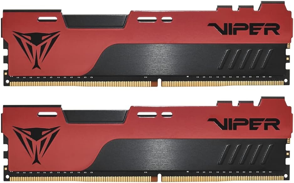 Patriot Memory Viper Elite II DDR4 RAM 32GB (2X16GB) 3600MHz CL20 1.35v UDIMM Desktop Gaming Memory Kit Compatible with XMP - PVE2432G360C0K - Product Image