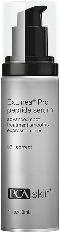 PCA SKIN ExLinea Pro Peptide Serum for Face, Peptide Complex, Helps Lift, Tighten, and Firm Skin and Reduces Wrinkle Depths, Hydrating Anti Aging for Women - Product Image