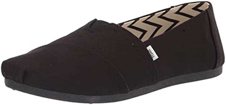 TOMS Women's Alpargata Classic Espadrille, Recycled Cotton Canvas Upper - Product Image