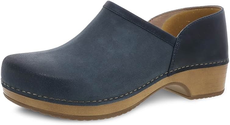 Dansko Brenna Slip-On Clogs for Women – Memory Foam and Arch Support for All -Day Comfort and Support – Lightweight EVA Outsole for Long-Lasting Wear - Product Image