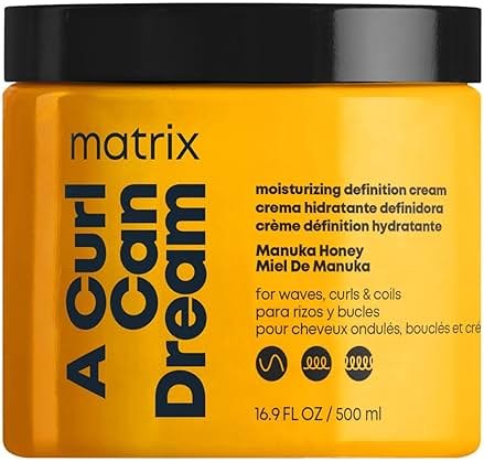 Matrix A Curl Can Dream Moisturizing Leave-in Cream - Moisturizes & Defines Curls Without Flaking For Curly, Coily, and Wavy Hair, Protects from Heat Styling, Anti-Frizz & Detangling, 16.9 Fl Oz - Product Image