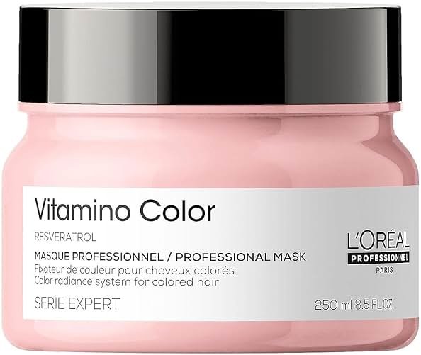 L'Oréal Professionnel Vitamino Color Hair Mask - Protects & Preserves Hair Color, Enhances Shine & Vibrancy, Moisturizes & Detangles - Product Image