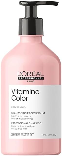 L'Oreal Professionnel Paris Vitamino Color Shampoo - Protects & Preserves Hair Color, Prevents Damage, Adds Vibrancy & Enhances Shine - Product Image