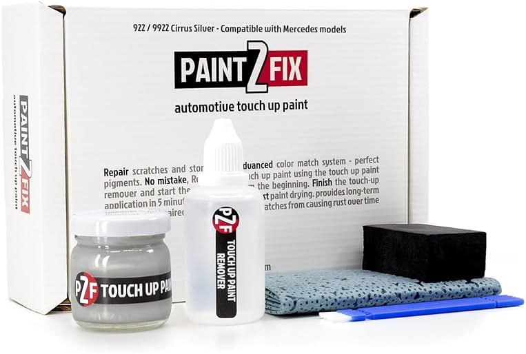 922/9922 Cirrus Silver Touch Up Paint Kit for Mercedes 0.84 fl oz - Product Image