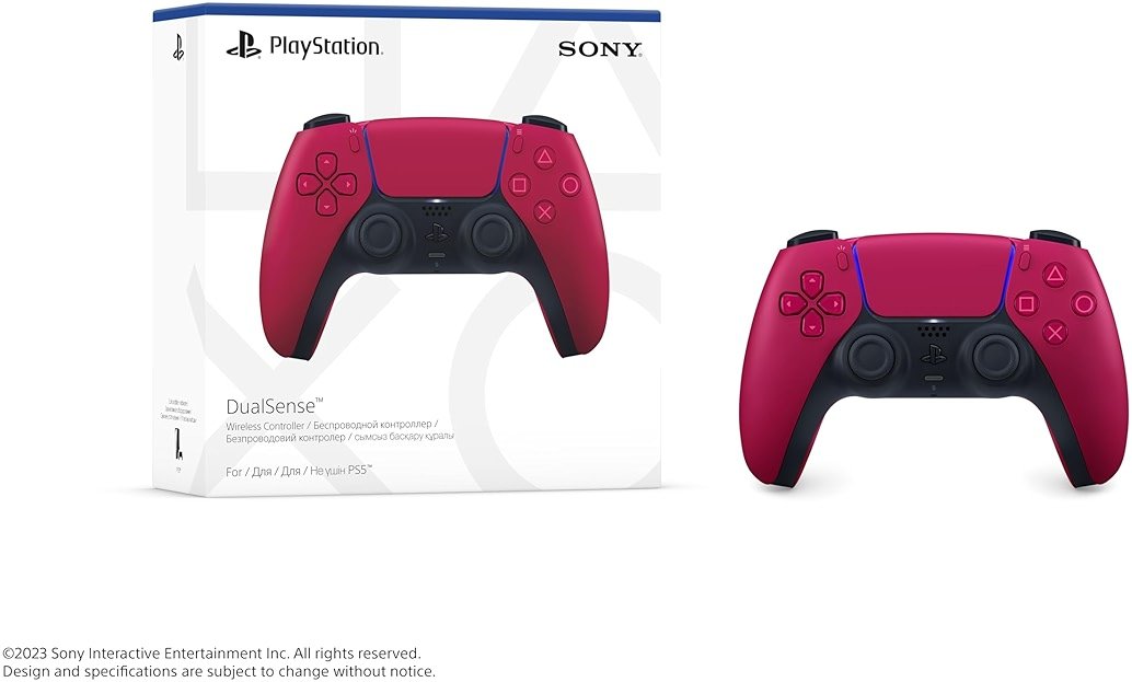 PlayStation DualSense Wireless Controller Cosmic Red (Renewed) - Product Image