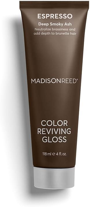 Madison Reed Color Reviving Gloss – Espresso Brown | Semi-Permanent Toning Gloss for Brunette Hair, Neutralizes Brassiness & Red Tones, Boosts Shine, Ammonia-Free - Product Image