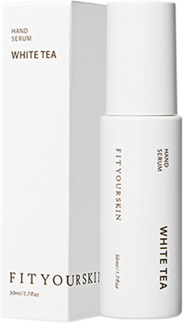 FIT YOUR SKIN Perfumed Hand Serum #White Tea - Lightweight Hand Moisturizing Lotion - Triple Hyaluronic Acid & Camellia Flower Extract - Non Greasy, Non Sticky Finish - 1.7 fl.oz - Product Image