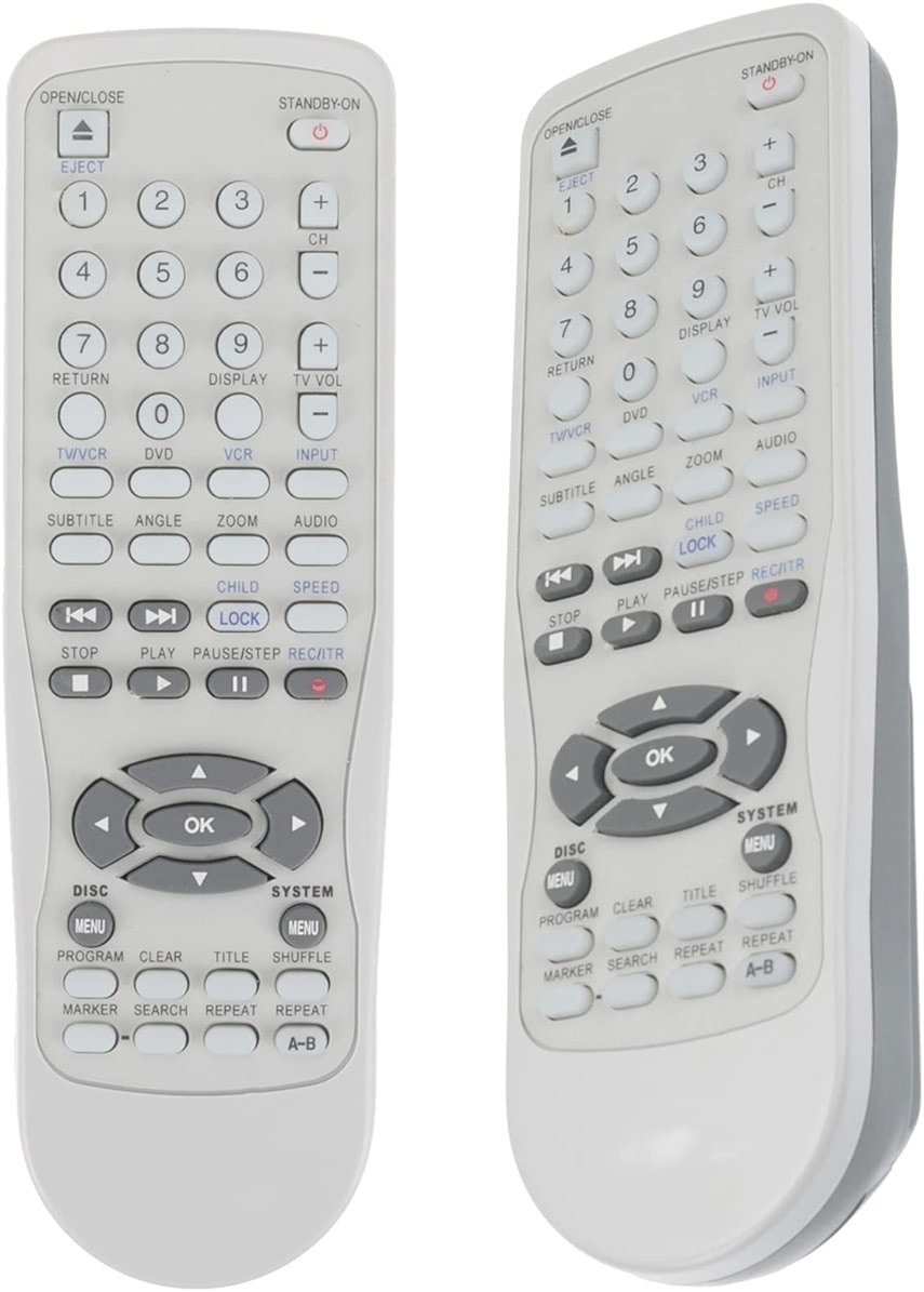 MDV560VR New Replacement Remote Control fit for Magnavox DVD VCR Combo Player VHS Recorder - Product Image