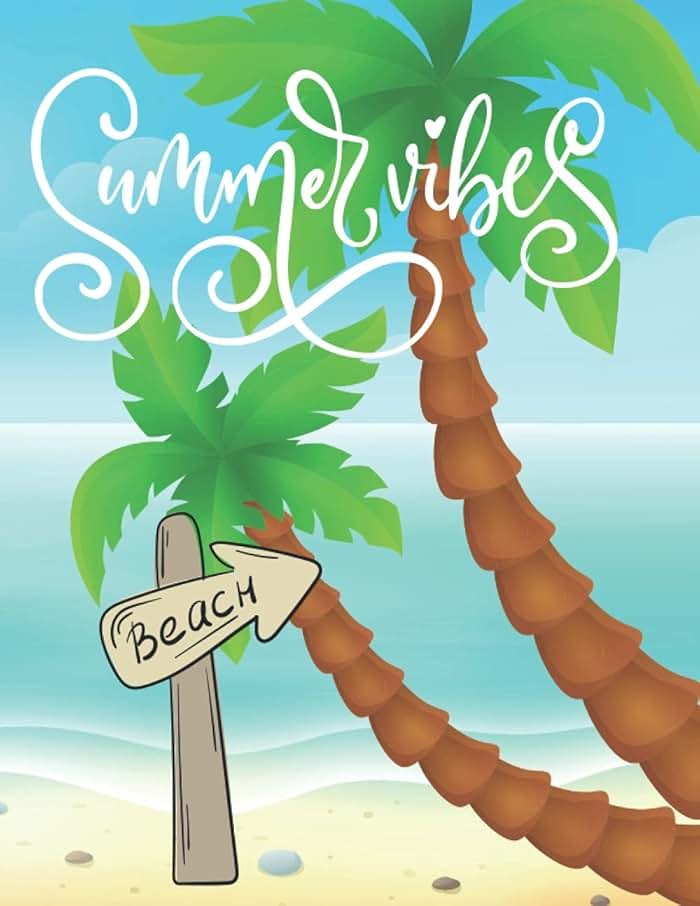 Summer Vibes: Coloring Book - Product Image