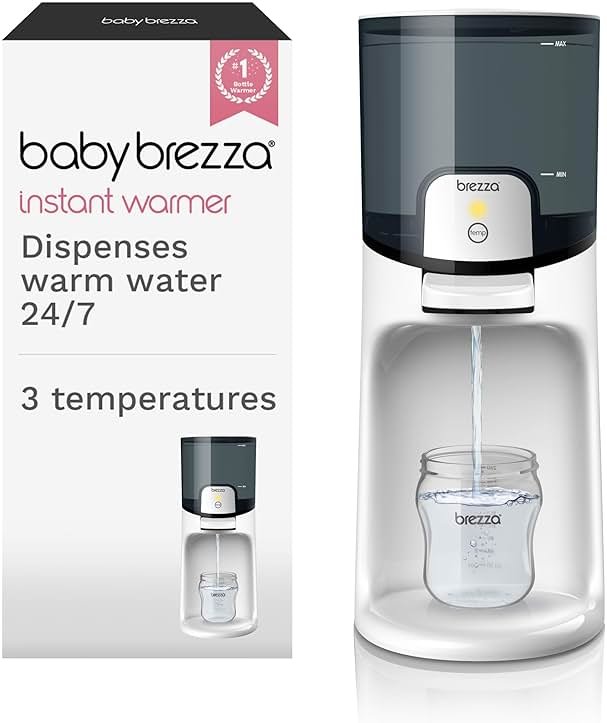 Baby Brezza Instant Baby Bottle Maker with 3 Temperature Settings for Formula Warming, 50oz Tank Capacity, 24/7 Warm Water Dispenser, Electric Kettle Alternative - Product Image