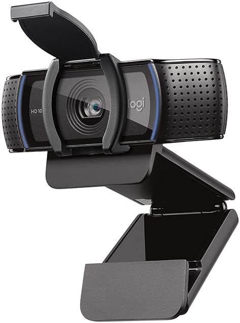 Logitech C920e HD 1080p Mic-Enabled Webcam, Certified for Zoom, Microsoft Teams Compatible, TAA Compliant - Product Image