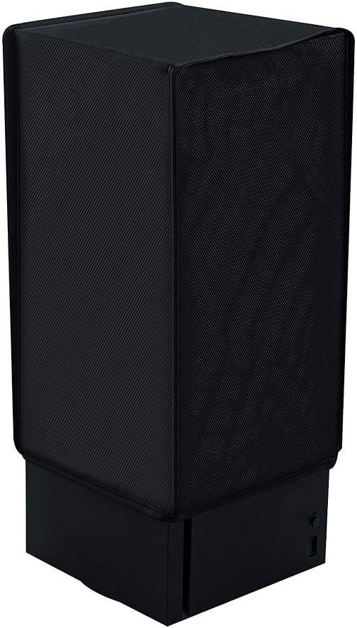 Mcbazel Dust Cover for Xbox Series X Console, Easy Access Cable Port, Anti-scratch Protective Case Cover Waterproof for Xbox Series X Console - Black - Product Image