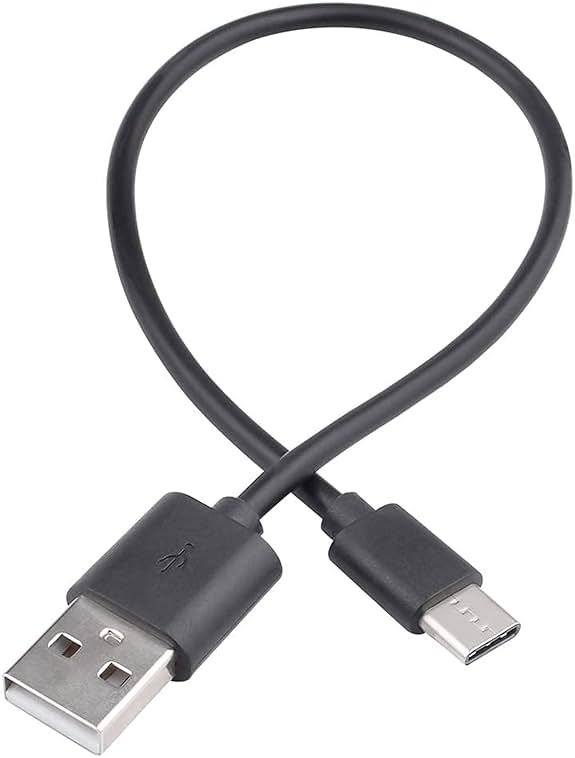 Replacement Type-c Headphones Short Charger Cable Cord for Sony WH-1000XM6 WH-1000XM4 WH-1000XM3 WF-1000XM4 WH-XB900N WH-CH510 WI-1000XM2 WI-C200 , AKG Y400 Y600NC, WF-1000XM3, Bose NCH700 (20cm) - Product Image
