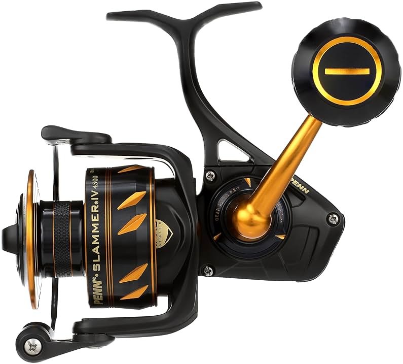 Penn Slammer IV Saltwater Spinning Reel - Full Metal, Heavy Duty Spin, Jigging or Lure Fishing Reel - Boat, Shore, Kayak - Product Image