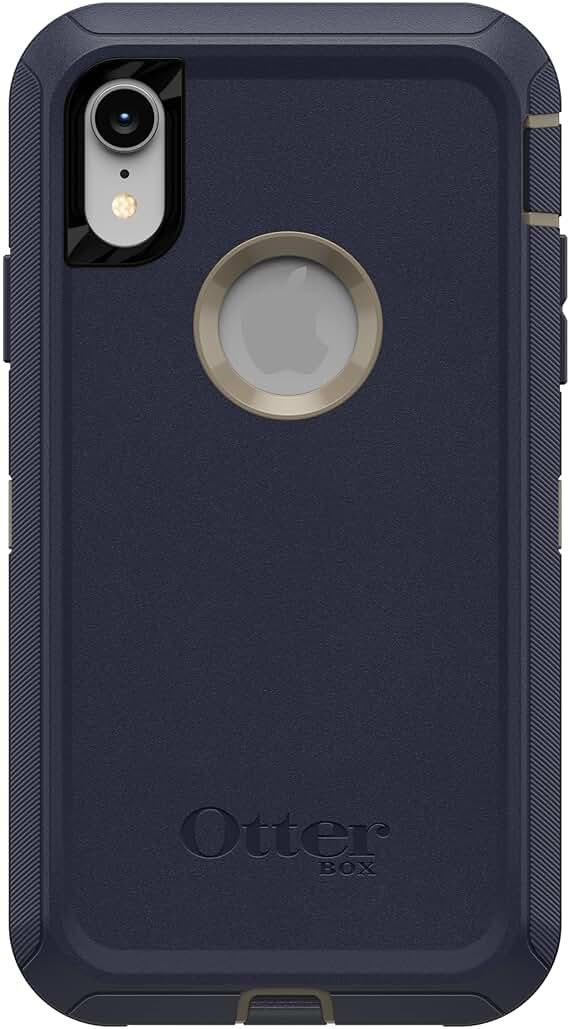 OtterBox Defender Series Case for iPhone Xr (ONLY) Case Only - Non-Retail Packaging - Dark Lake - Product Image