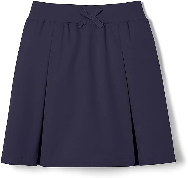 French Toast Girls' Pull-on Kick Pleat Scooter School Uniform Skirt - Product Image