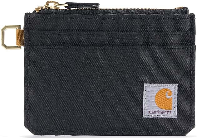 Carhartt Women's Nylon Duck Zippered Card Keeper Wallet - Product Image