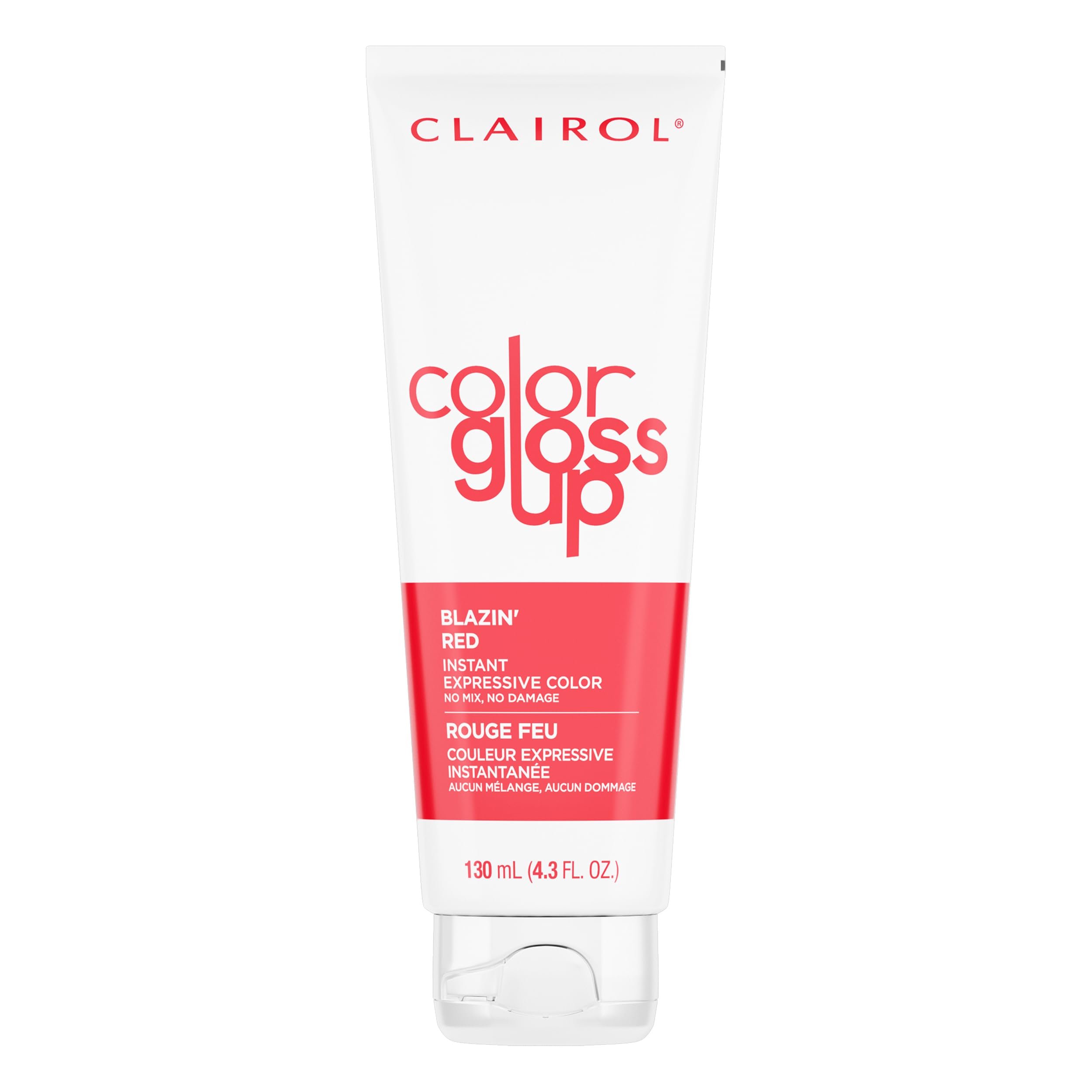 Clairol Color Gloss Up Temporary Hair Dye, Blazing Red Hair Color, Pack of 1 - Product Image