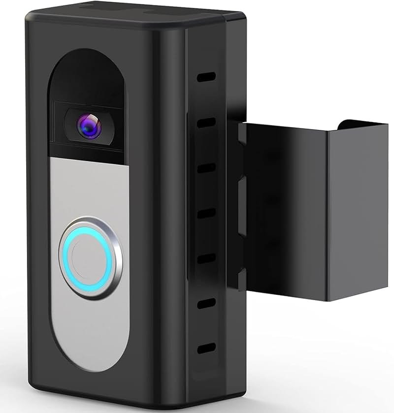 KIMILAR Anti-Theft Video Doorbell Mount Compatible with Ring/Blink Wireless Video Doorbell, Adjustable Mounting Bracket Accessories for Houses, Apartments, Businesses, Not for Blink 2nd Gen - Product Image