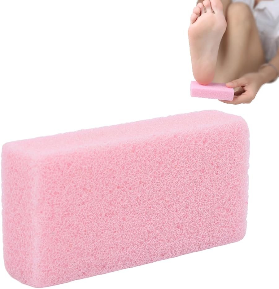 Pumice Stone for Feet, Foot Pumice Stone, Lava Foot Exfoliator Scrubber Pedicure Tools, Hard Dead Skin Remove Scrubber Callus Remover for Feet for Nail Tool Foot Scrubber Ca - Product Image