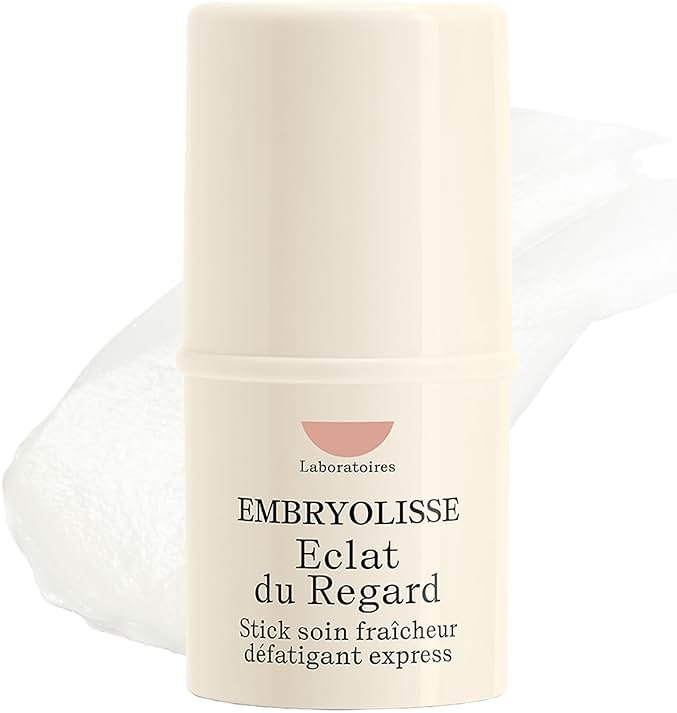 Embryolisse Radiant Eye Stick for Dark Circles & Puffiness, Cooling Under Eye Makeup Primer with Aloe Vera, Vegan, Fragrance-Free, 0.15 Fl Oz - Product Image
