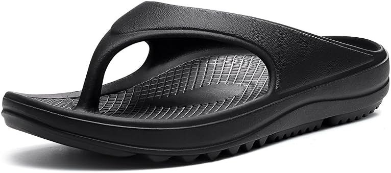 shevalues Orthopedic Sandals for Women Arch Support Recovery Flip Flops Pillow Soft Summer Beach Shoes - Product Image