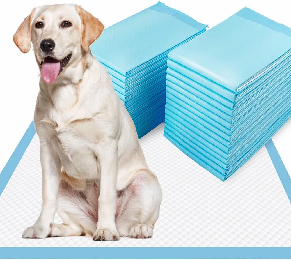 Dogcator XL Puppy Pads 40 Count, Thicken Pee Pads for Dogs, 28"x34" Dog Pee Pads Extra Large, Disposable Urine Bed Pads for Doggy, Potty Pads for Doggie, Large Dog Pads, Piddle Pads X-Large - Product Image