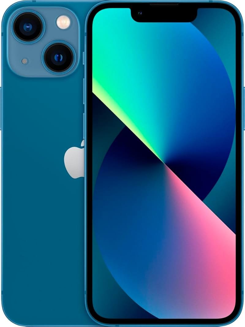 Apple iPhone 13 Mini, 128GB, Blue - Unlocked (Renewed) - Product Image