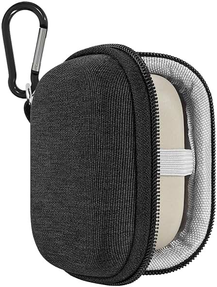 Geekria Shield Earbuds Case Compatible with Sony WF-1000XM6, LinkBuds Open, LinkBuds Fit, WF-1000XM4 True Wireless Earbud, Replacement Hard Shell Travel Carrying Bag with Carabiner Clip - Product Image