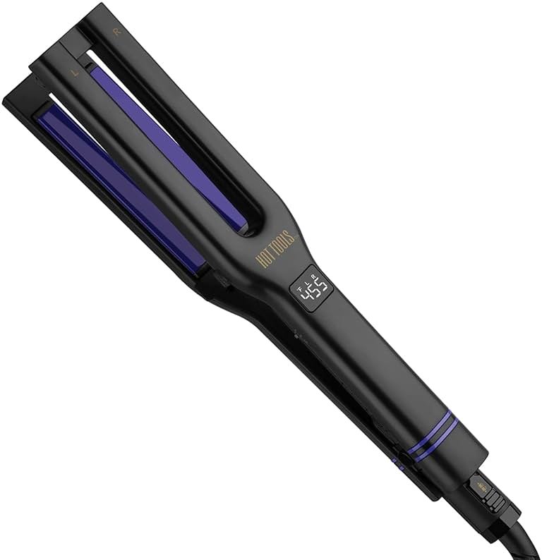 HOT Tools Pro Signature Dual Plate Flat Iron Four 1/2 Inch Plates - Product Image