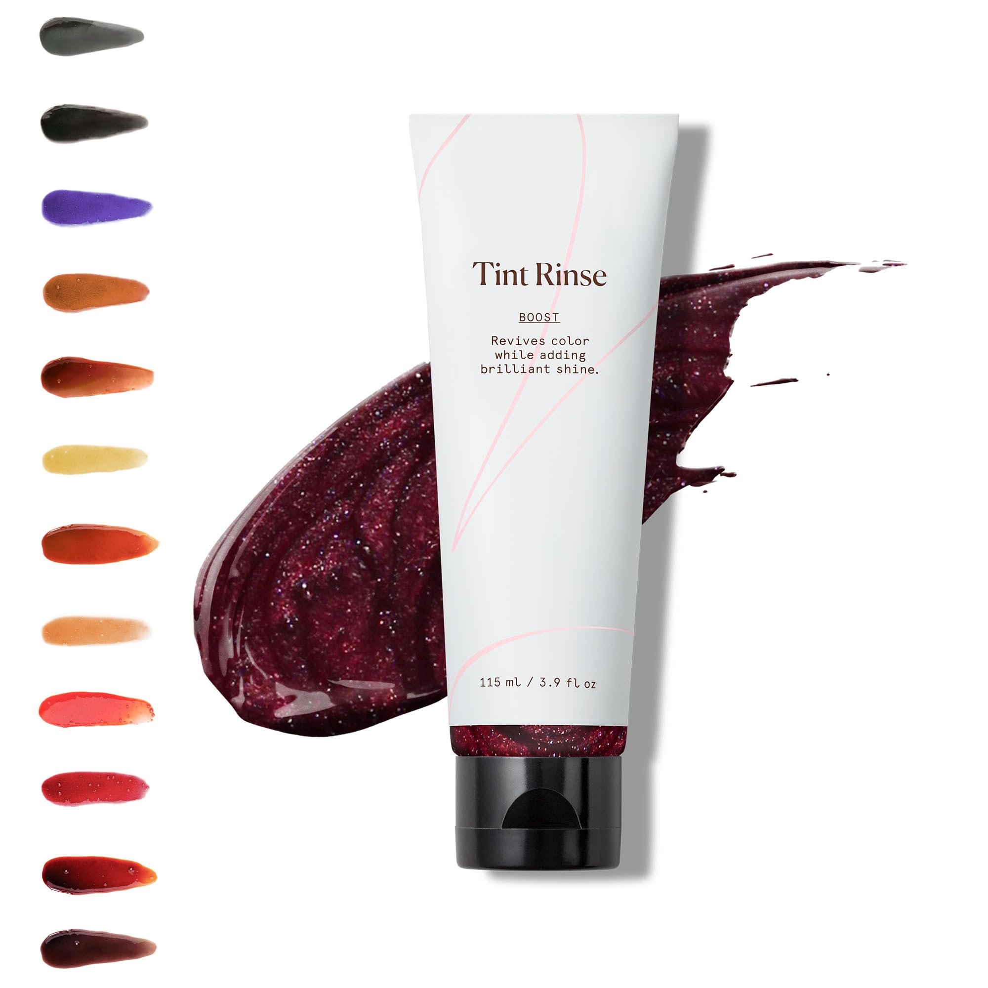 eSalon Color Depositing Hair Color Booster Treatment - Tint Rinse Hair Toner & Enhancer - Professional-Grade Mask - Apply with Shampoo & Conditioner (Purple) - Product Image