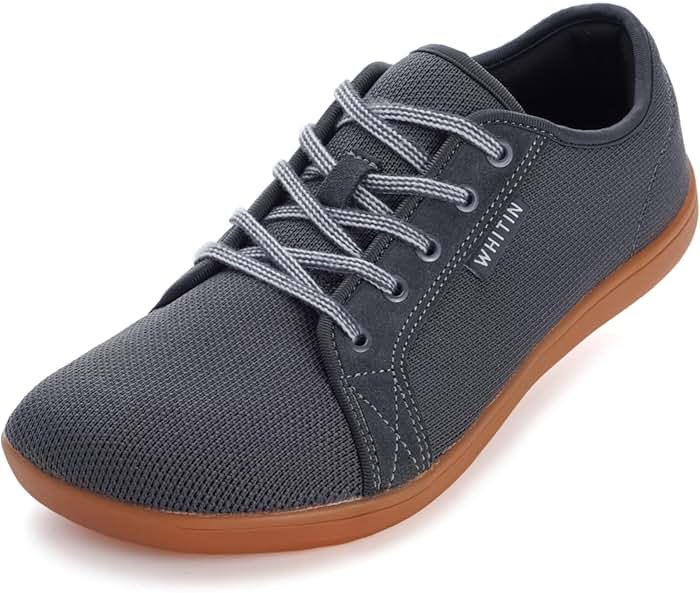 WHITIN Men's Wide Minimalist Barefoot Sneakers | Zero Drop Sole | Optimal Relaxation - Product Image