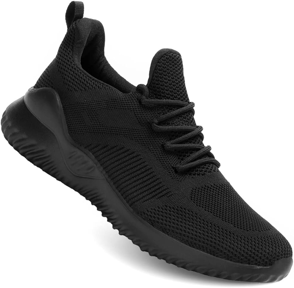Kapsen Men's Non Slip Running Shoes Ultra Light Breathable Casual Walking Shoes Fashion Sneakers Mesh Workout Sports Shoes - Product Image