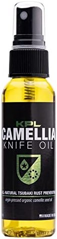 Knife Pivot Lube – Camellia Knife Oil for Blades – Tsubaki, Honing Oil for Cleaning and Blade Care – 60ml Spray Bottle - Product Image
