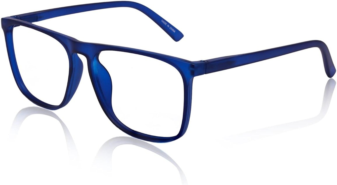 OCCI CHIARI Large Reading Glasses Men Oversized Square Readers Spring Hinge 1.0 1.25 1.5 1.75 2.0 2.5 3.0 3.5 4.0 5.0 6.0 - Product Image