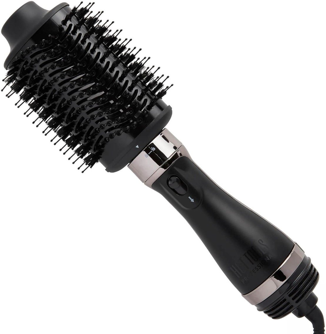 HOT TOOLS Professional Black Gold Detachable One-Step Volumizer and Hair Dryer, 2.8 inch Barrel - Product Image
