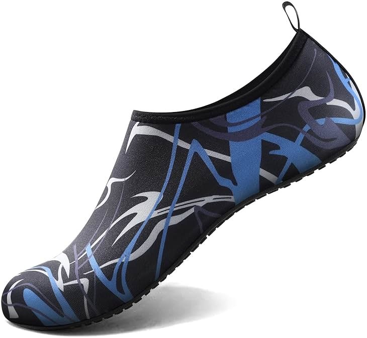 Water Shoes for Women Men Quick-Dry Aqua Socks Swim Beach Outfits Barefoot Yoga Exercise Wear Sport Accessories Pool Camping Must Haves River Hiking Adult Youth Size - Product Image