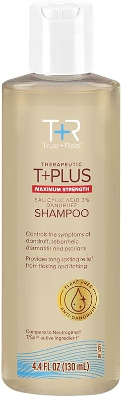 True+Real Salicylic Acid Anti-Dandruff Shampoo 3% Salicylic Acid, 4.4 Fl Oz - Product Image