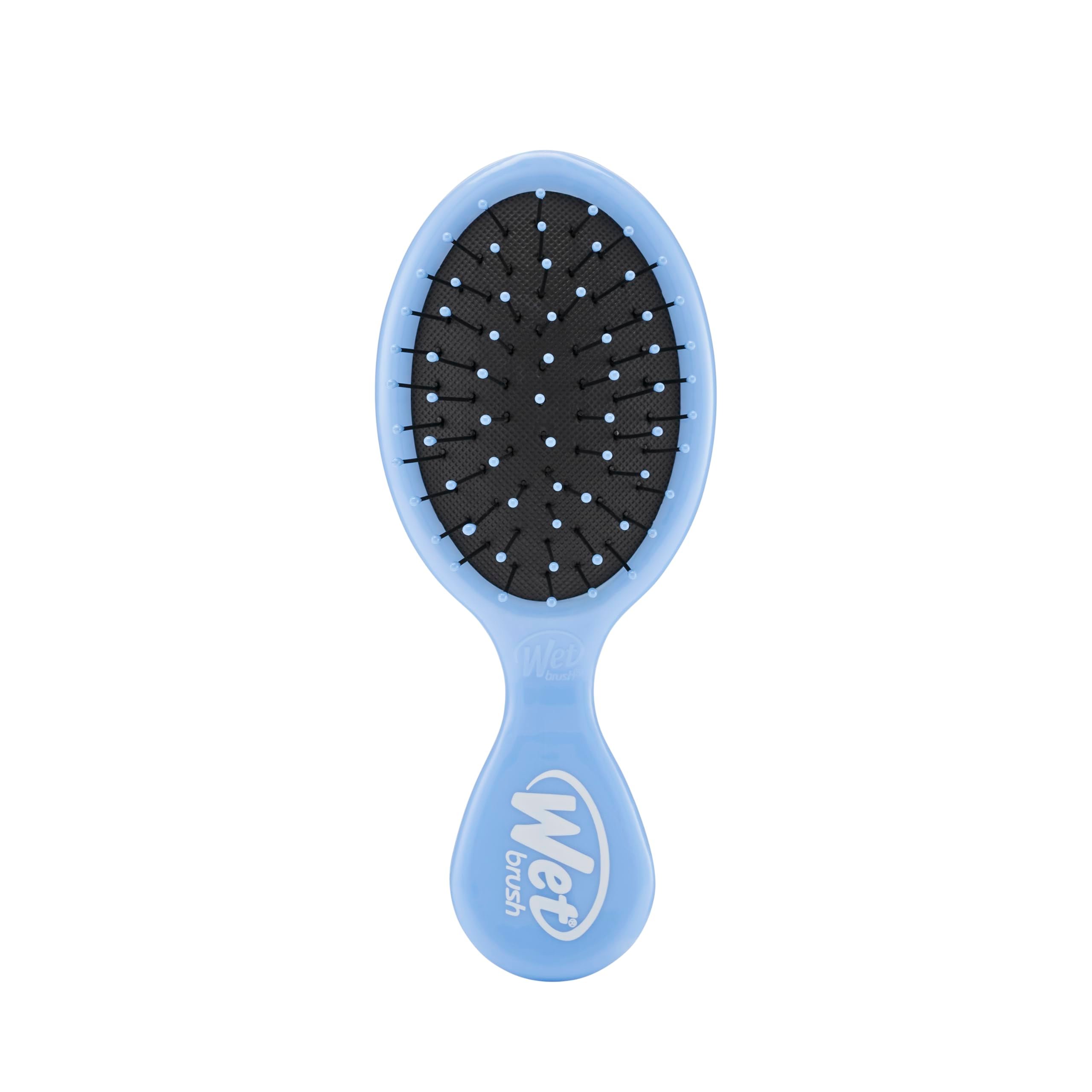 Wet Brush Squirt Detangling Brush, Sky, Mini Detangler, No Tangle Ultra-Soft IntelliFlex Bristles, Wet & Dry Styling Hairbrush for Women & Men, All Hair Types - Product Image