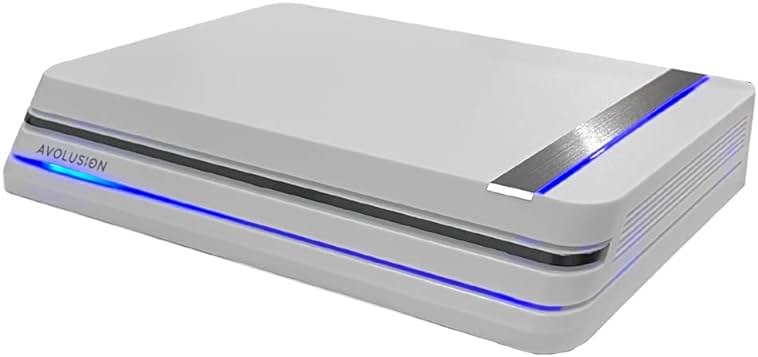 Avolusion PRO-X (White) 6TB USB 3.0 External Gaming Hard Drive for PS5 Game Console (Renewed) - Product Image