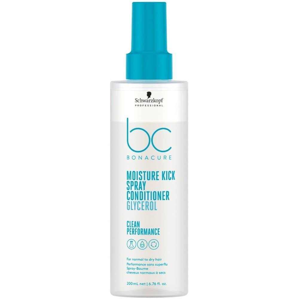 Schwarzkopf BC Bonacure Moisture Kick Spray Conditioner Glycerol 200ML - Product Image
