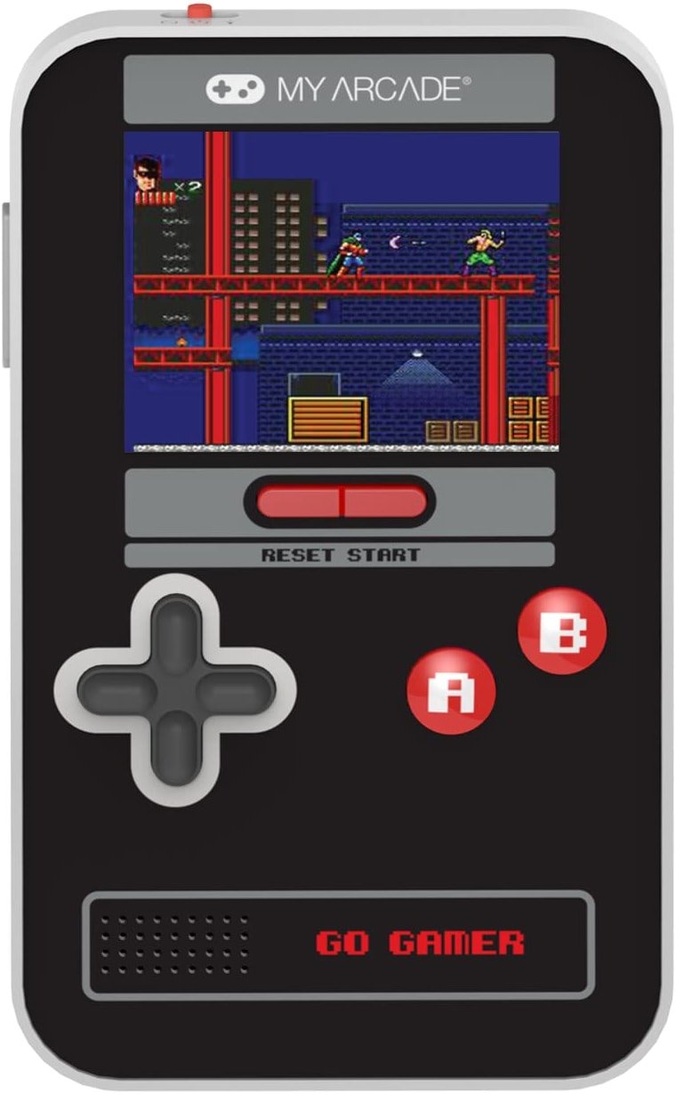 My Arcade Go Gamer Classic-RED: Preloaded Console with 300 Games, Full Color 2.5" Screen-Fun for The Whole Family (DGUN-3909) - Product Image