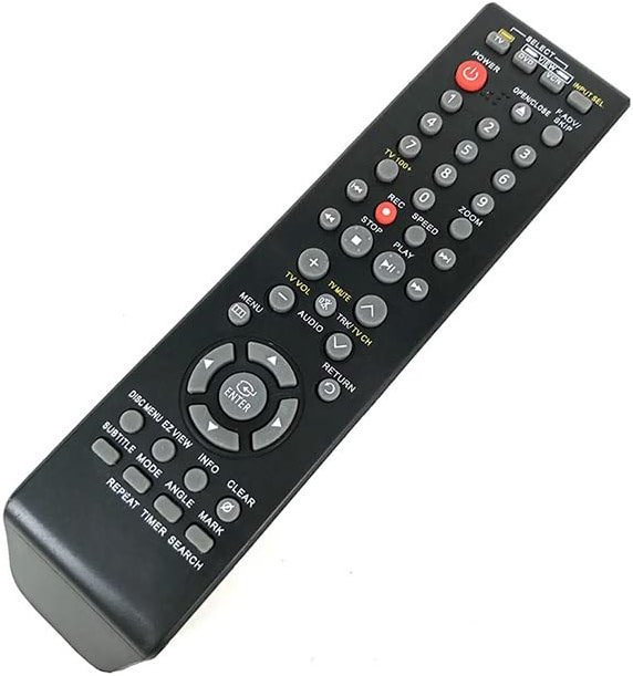 Remote Control Fit for AK59-00052B AK59-00052C AK59-00061J 00061J, DVD-V9650 DVD‑V970 DVD‑V9800 DVD-VR329 DVD-VR330 DVD-V4600A DVD-V6500 DVD VCR Combo Remote - Product Image