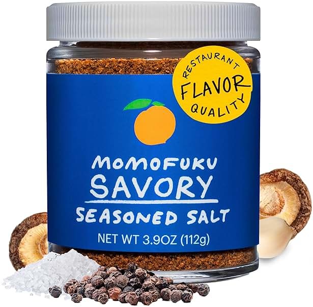 Momofuku Savory Seasoned Salt by David Chang, (4 Ounces), Umami Seasoning for Meat & Vegetables, Supercharged Salt & Pepper, Chef Made for Cooking, Extra Umami Boost - Product Image