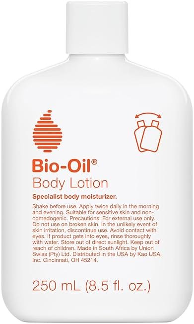 Bio-Oil Moisturizing Body Lotion for Dry Skin, Ultra-Lightweight High-Oil Hydration, with Jojoba Oil, Rosehip Oil, Shea Oil, and Hyaluronic Acid, 8.5 Oz - Product Image