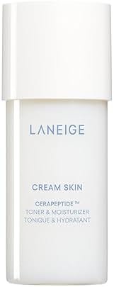 LANEIGE Cream Skin Toner & Moisturizer: Lightweight Refillable Korean Milky Toner with Ceramide & Peptide for Hydration, Firming, & Barrier Support - Product Image