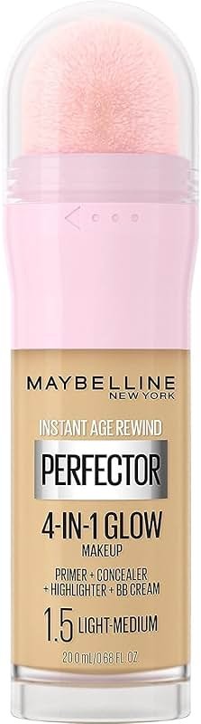 Maybelline New York Instant Age Rewind Instant Perfector 4-In-1 Glow Makeup, Light/Medium - Product Image