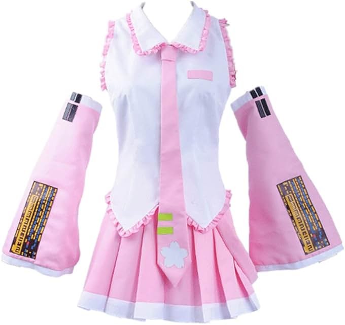 jrswai Womens Anime Cosplay snow Costume JK Sailor Dress High School Uniform Halloween Full Set - Product Image
