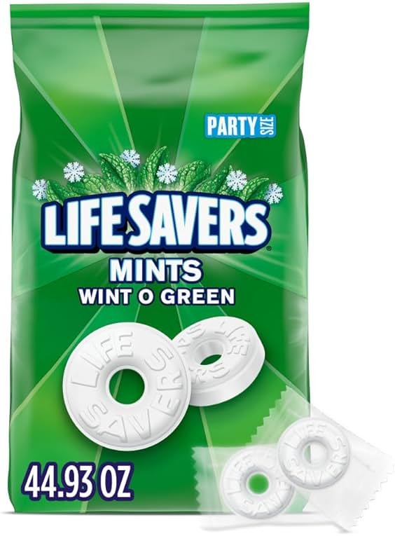 Mars Lifesavers Wint-O-Green Breath Mints Hard Candy, 44.93 Oz - Product Image